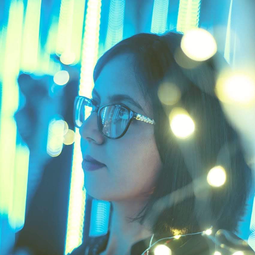 Khadija portrait inspired by brandon woelfel